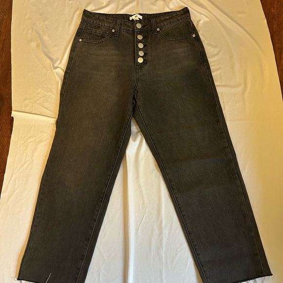 BP Women's Black High-Waisted Jeans - Picture 3 of 7